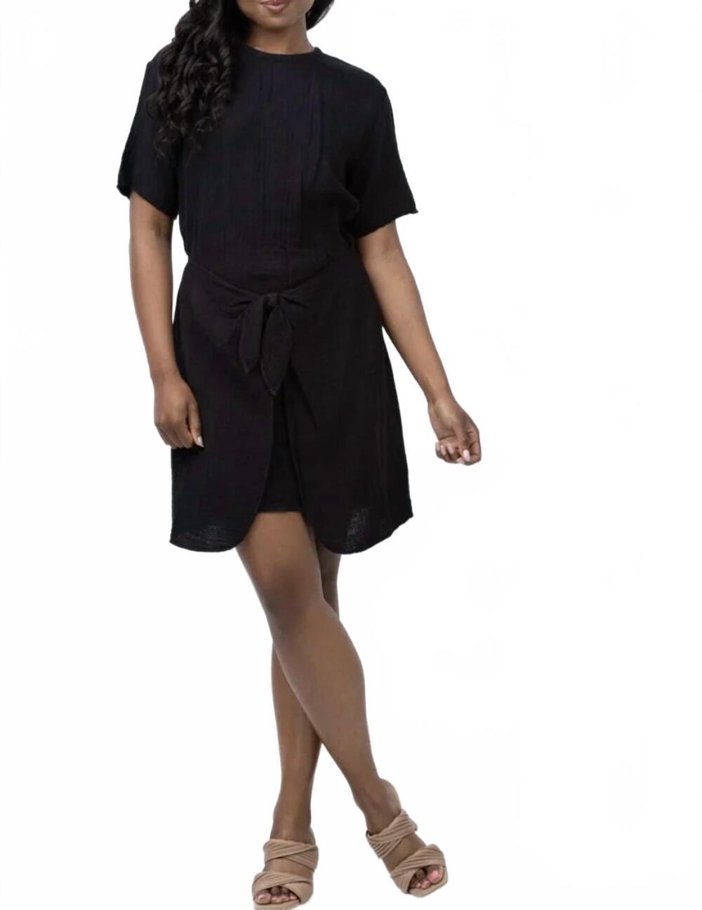 NEW XIRENA emme dress in black